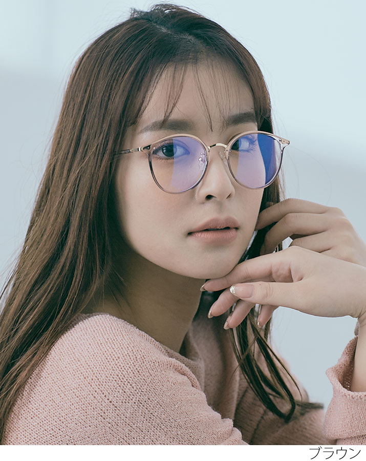 楽天市場】【OUTLET SALE】眼鏡《クリアフレームブルーライトカット