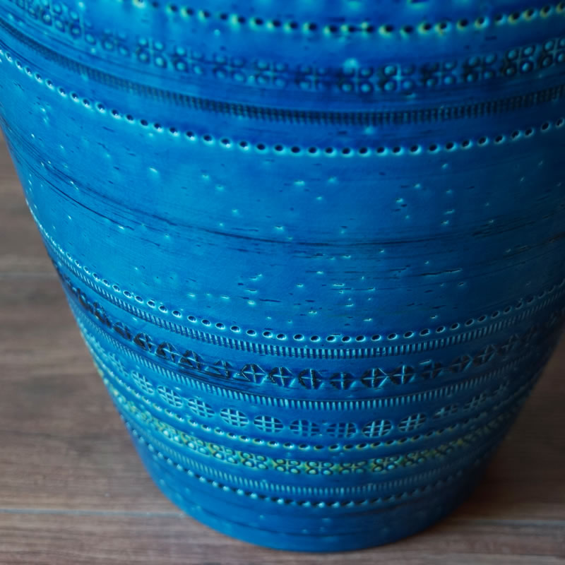 楽天市場】BITOSSI ビトッシ 傘立て 陶器 イタリア リミニブルー 丸型