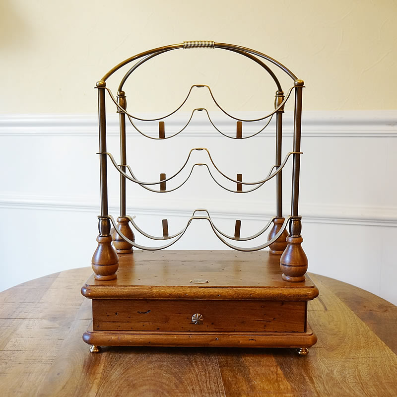 楽天市場】【スーパーセール期間限定価格】 ワインラック 6本収納