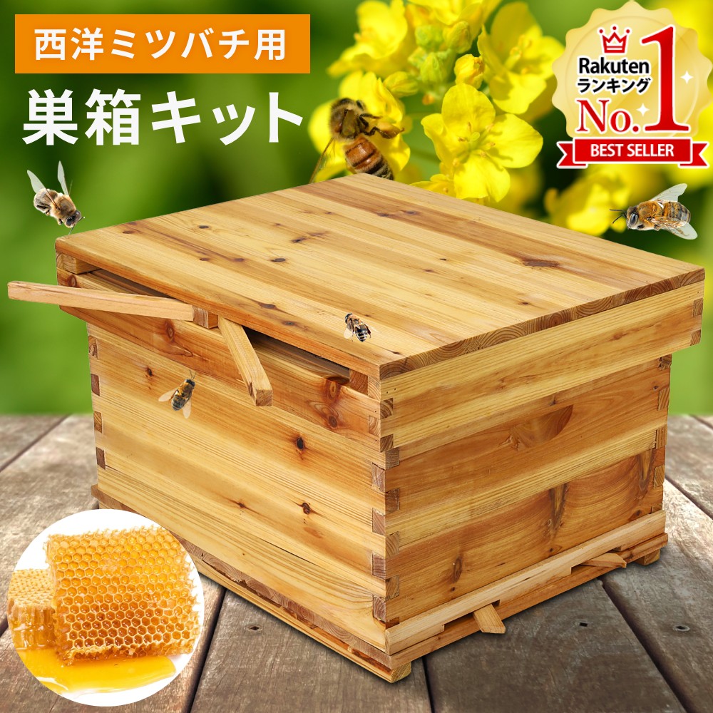 楽天市場】【半額&5%OFFクーポン配布3/1 利用条件あり】 巣箱 ミツバチ