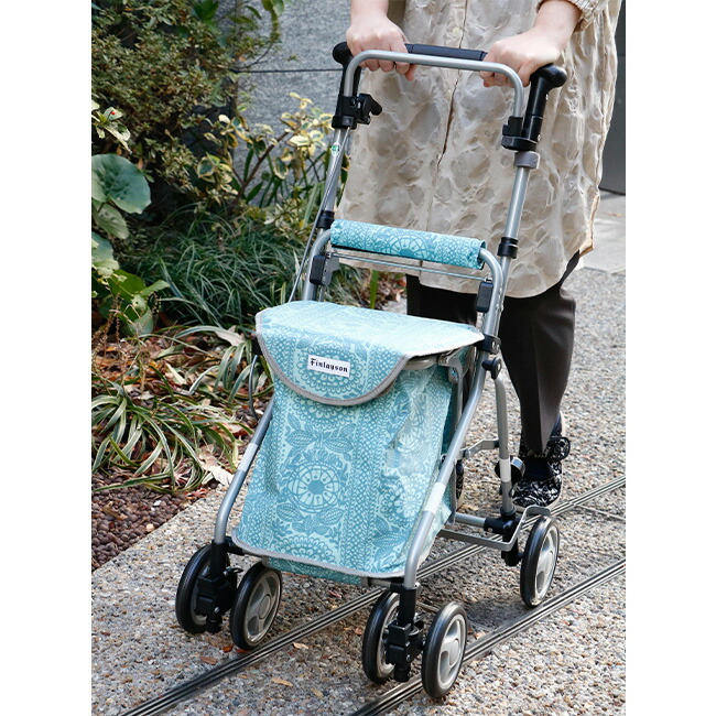 楽天市場】【特典あり】Finlayson リズムRWC[シルバーカー 手押し車