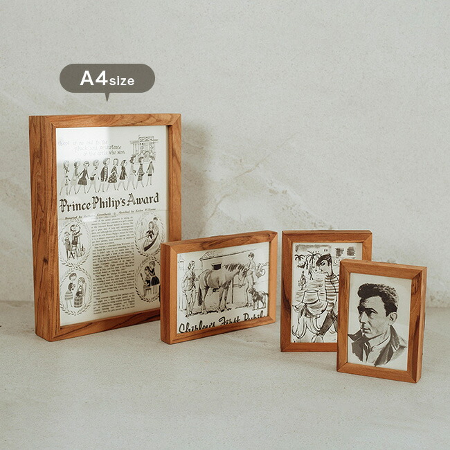 楽天市場】【特典あり】4way フレーム A4サイズ[木製 フレーム 両面