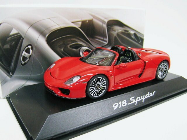 楽天市場】PORSCHE特注 1/43 ポルシェ 918 スパイダー Spyder （レッド