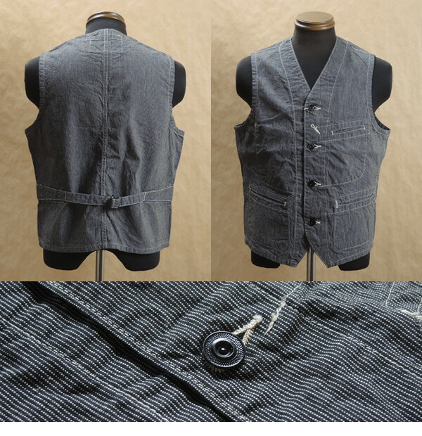 楽天市場】SUGAR CANE シュガーケーン ジーンコード ワーク ベスト
