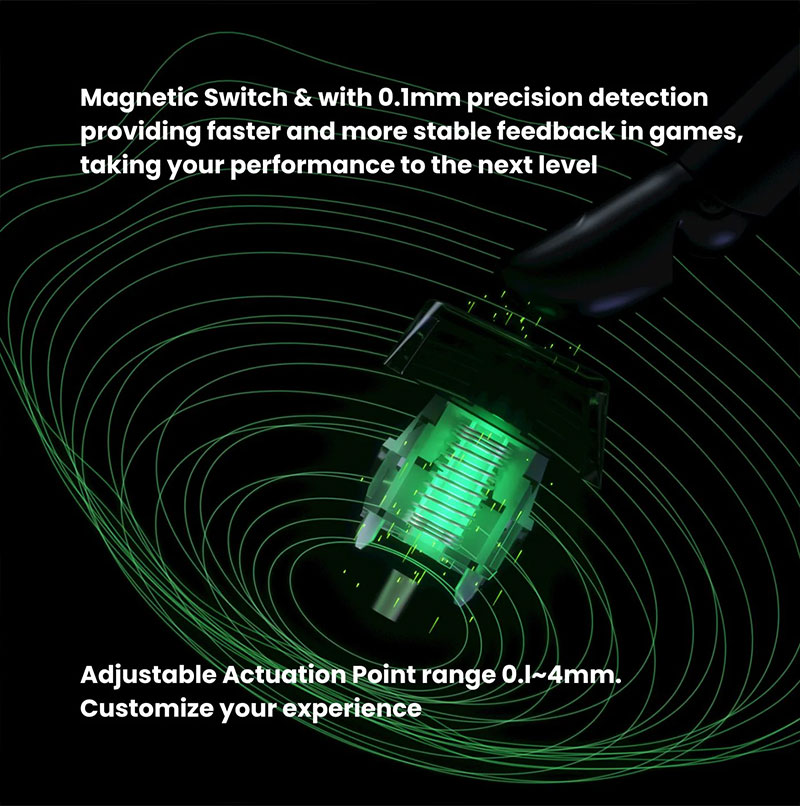 楽天市場】ゲーミングキーボード ラピッドトリガー 黒 MelGeek Cyber01