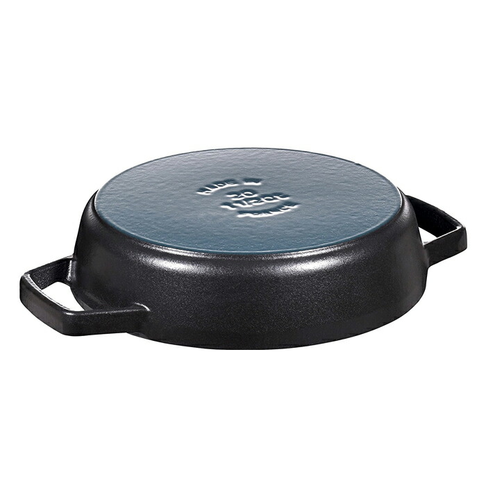楽天市場】ストウブ staub ダブルハンドルスキレット 20cm ブラック