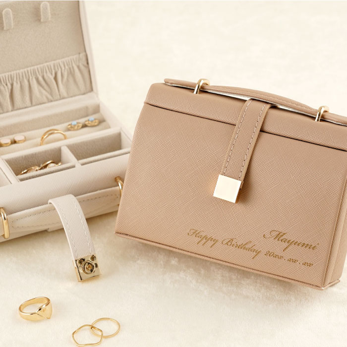 楽天市場】アクセサリーケース ジュエリーボックス 持ち運び 小さい