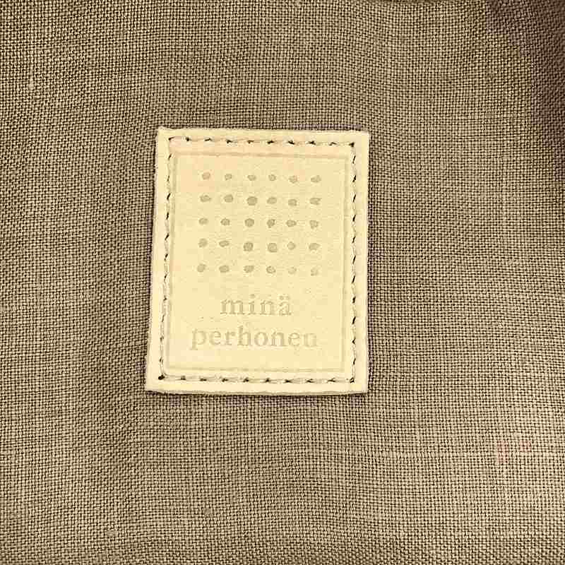楽天市場】【美品】 mina perhonen / ミナペルホネン | usa bag レザー