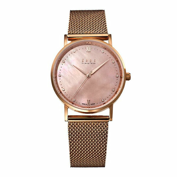 楽天市場】Knot ノット 時計 クラシック ジュエリーソーラー ローズ