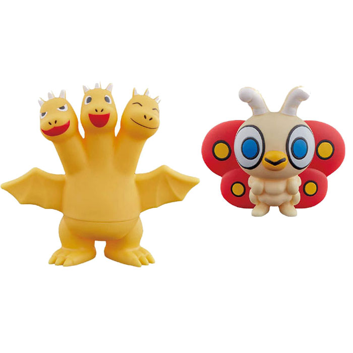 楽天市場】ちびムービーモンスターシリーズ ちびギドラ ちびモスラ 2種