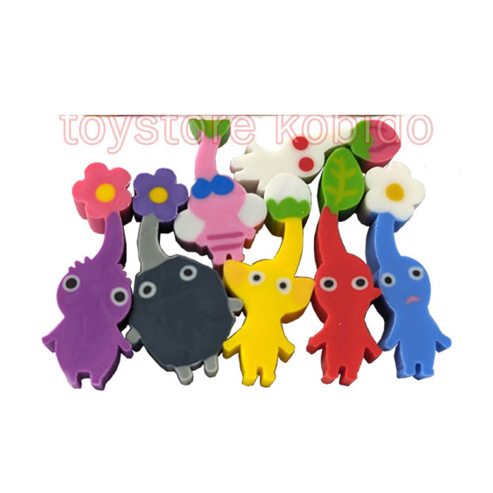 楽天市場】ピクミン3 デラックス つめつめ消しゴム 7種セット 赤