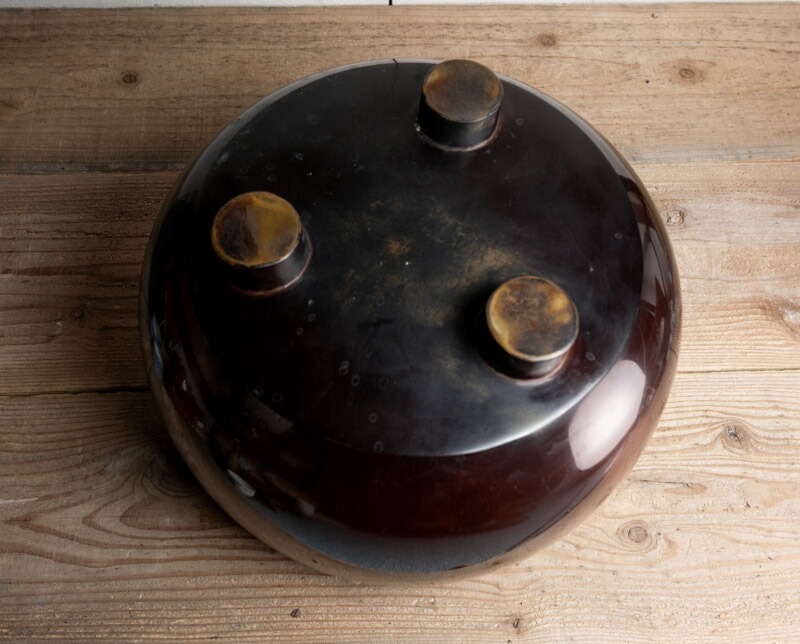 楽天市場】骨董○唐銅大西風炉○釜師寿英 / 作 | W34cm | 共箱 | 20