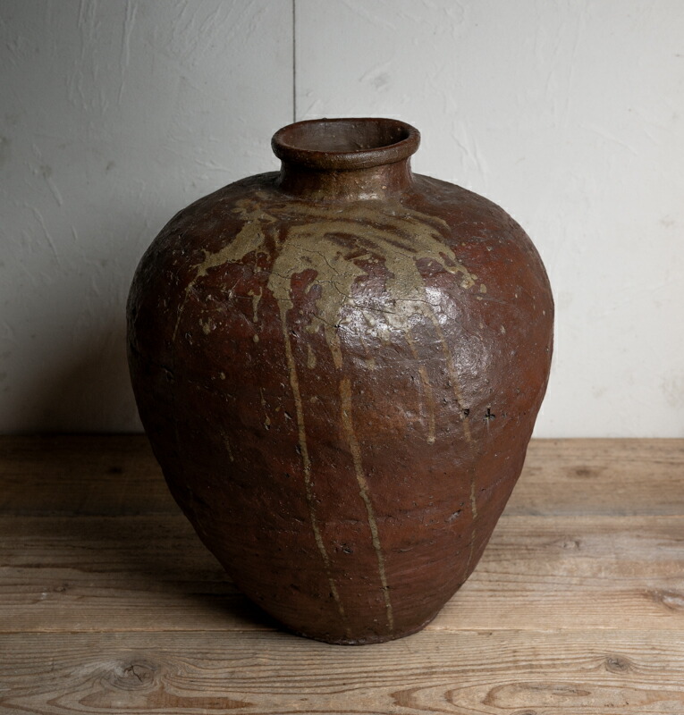 楽天市場】骨董○古信楽壺○信楽焼 | 自然釉 / 玉垂れ | 室町時代頃-16