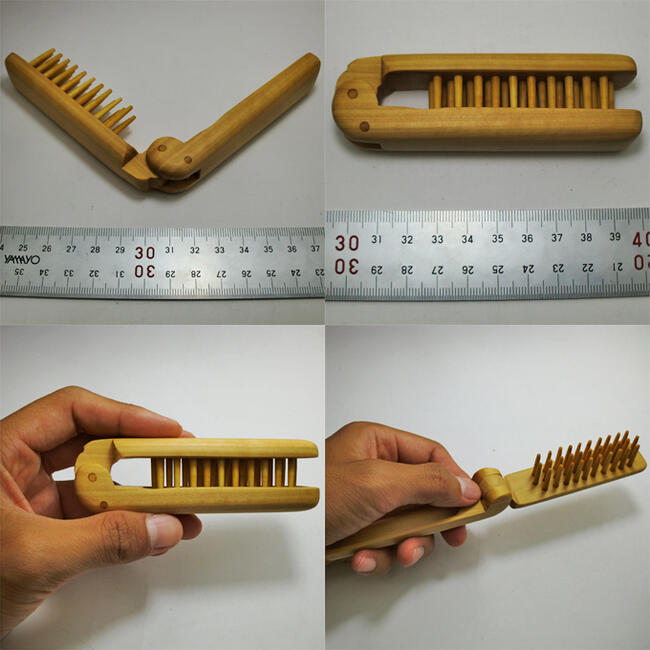 楽天市場】薩摩つげ つげブラシ 折りたたみ 約19cm さつま つげ櫛 日本