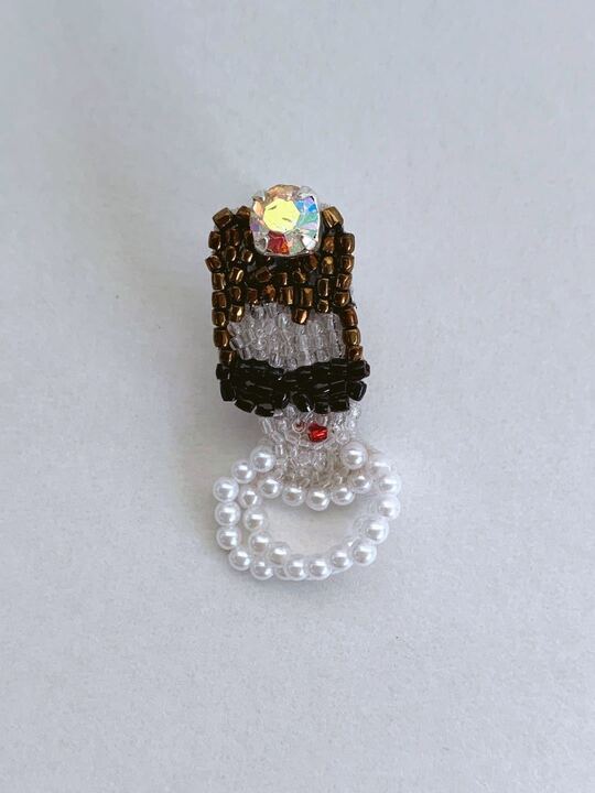 楽天市場】マリアンヌバトル ブローチの通販