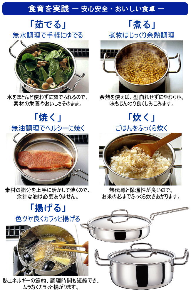 楽天市場】【パスタ鍋 日本製 ステンレス IH対応 送料無料】GEO