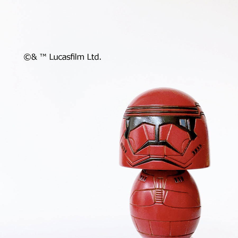楽天市場】STAR WARS シス・トルーパー こけし 【 卯三郎こけし