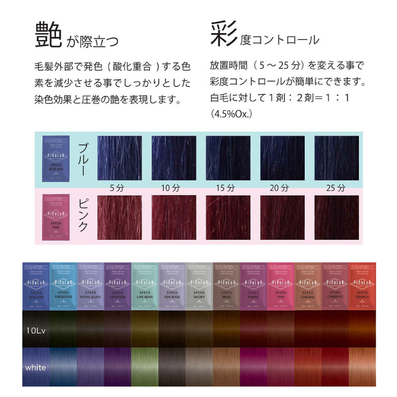 楽天市場】【えらべる9色】ピカラスピードプラス 40g【えらべる】ヘア