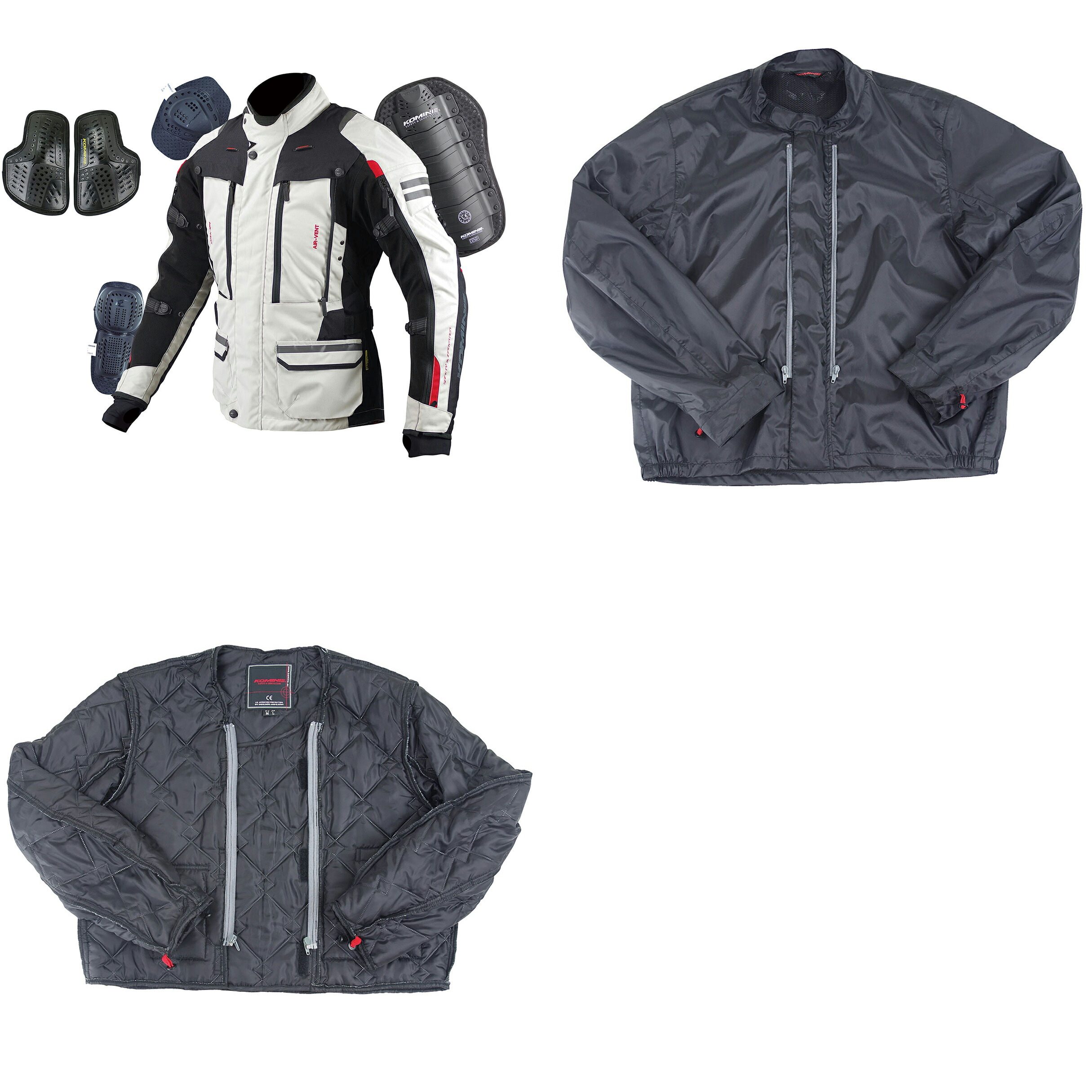 楽天市場】【公式】コミネ KOMINE JK-574 フルイヤーツーリング