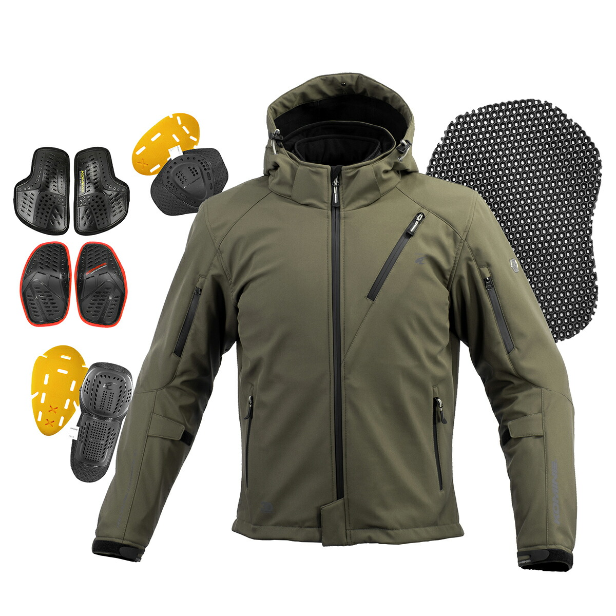 楽天市場】【公式】コミネ KOMINE JK-5792 プロテクトソフトシェル