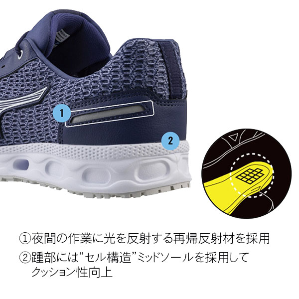 楽天市場】☆ミズノ/MIZUNO 安全靴 F1GA220436 ALMIGHTY VH 11L 靴紐