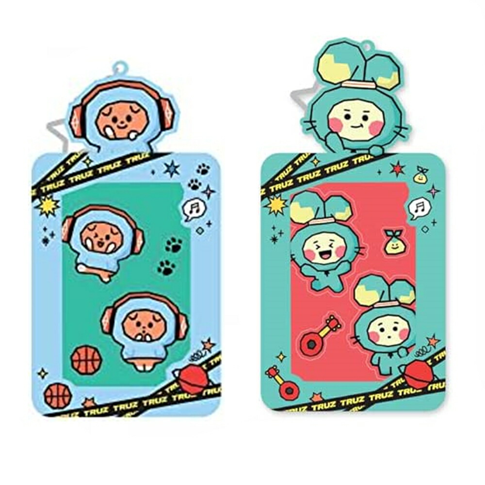 楽天市場】TRUZ フォトカードキーホルダー(ステッカー付き) PHOTO CARD