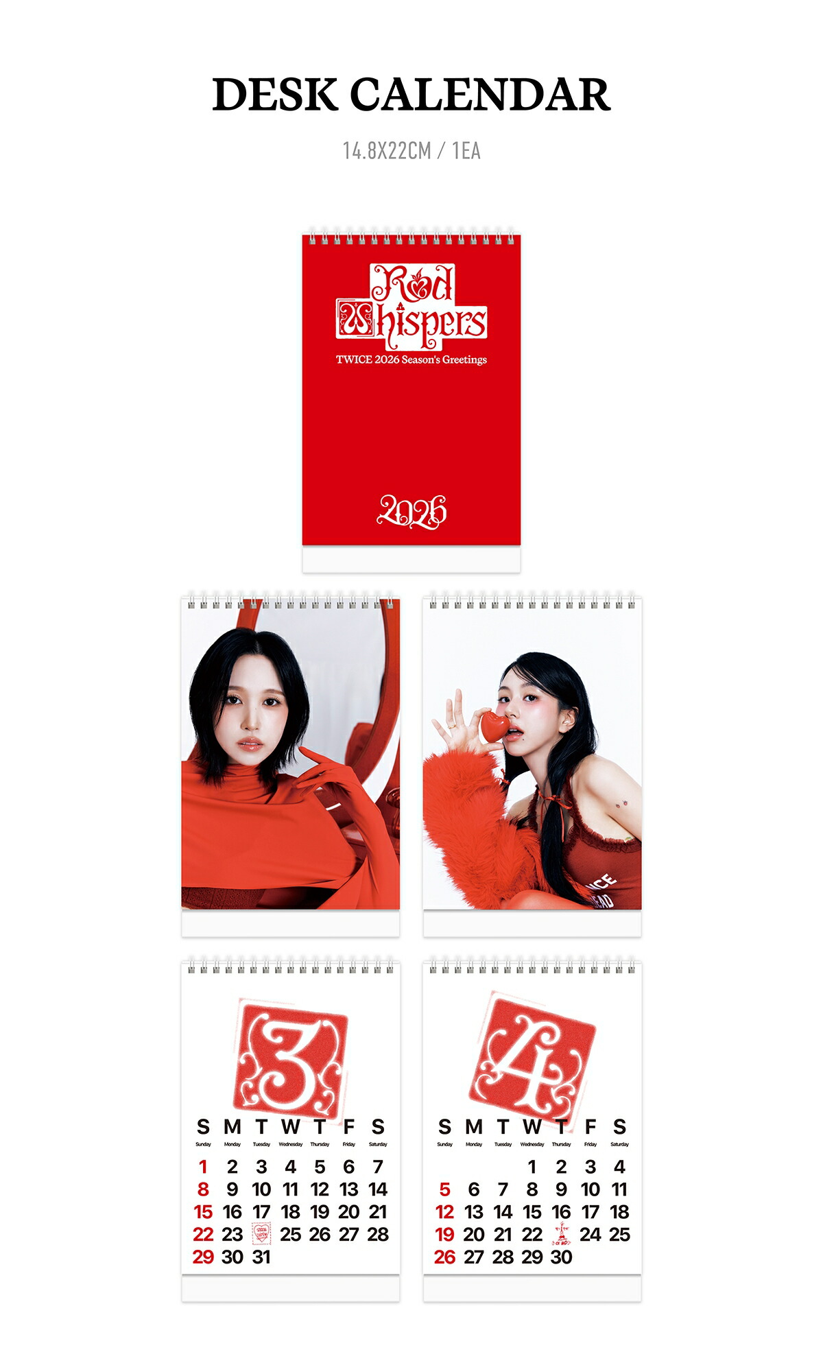 楽天市場】TWICE - 2026 SEASON'S GREETINGS [RED WHISPERS