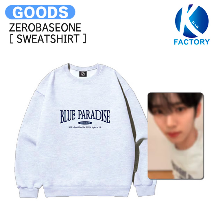 楽天市場】ZEROBASEONE [ SWEATSHIRT ] The 5th Mini Album BLUE