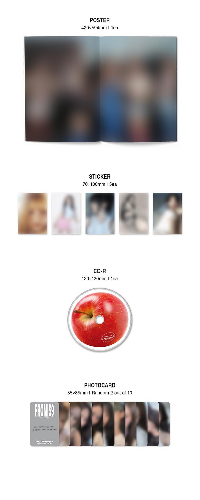 楽天市場】FROM ZINE VER / fromis_9 - FROM OUR 20S / アルバム