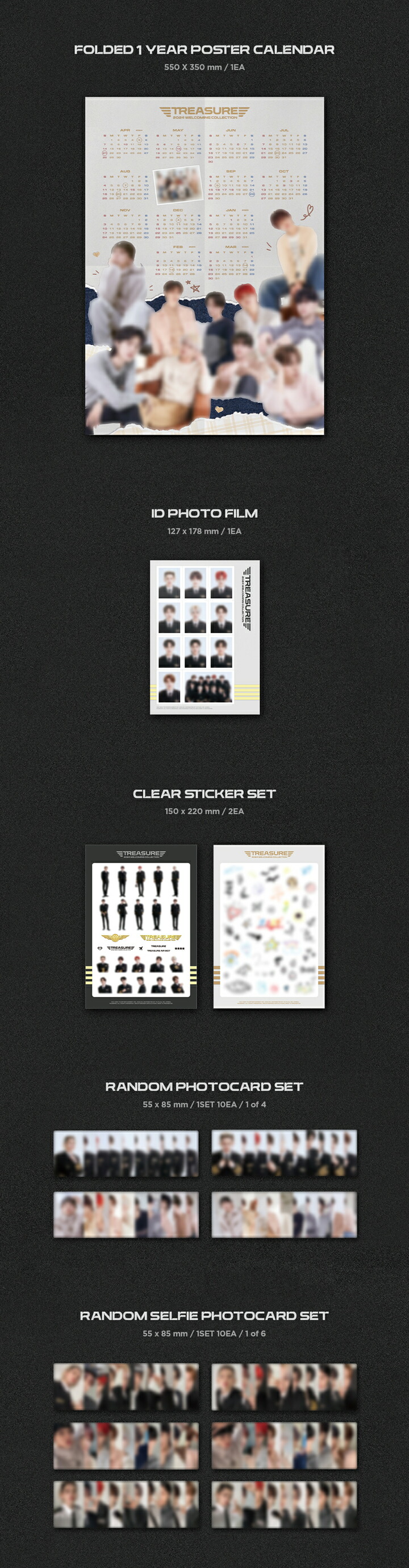 楽天市場】【WEVERSE, YG 特典 選択】TREASURE 2024 WELCOMING