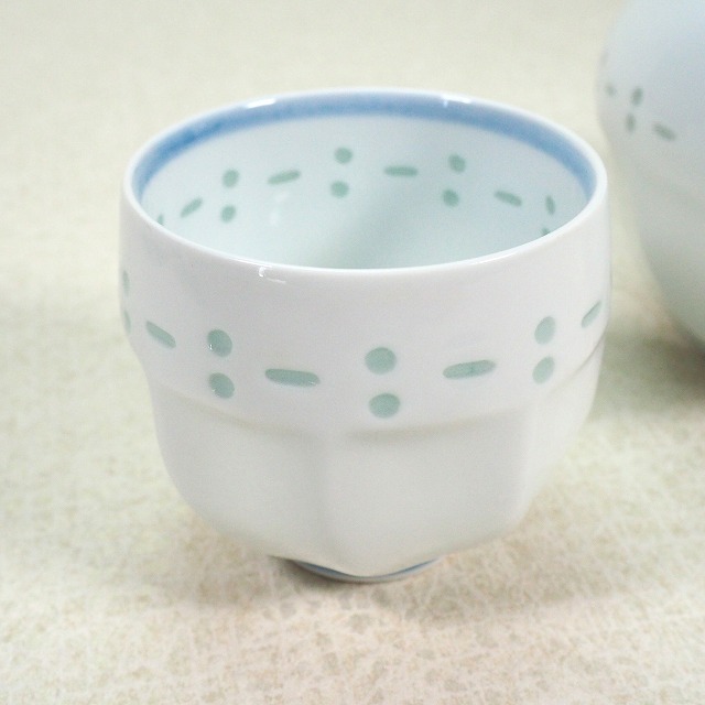 楽天市場】有田焼 蛍手 煎茶碗揃 0181骨董 茶道 煎茶道 茶道具 陶磁器