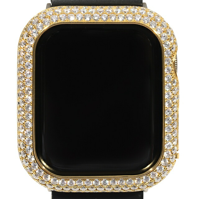 楽天市場】モアサナイト アップルウォッチ ベゼル 45mm Series7/8/9