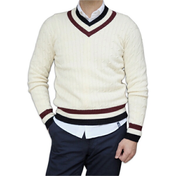 楽天市場】【セール】Drumohr ドルモア コットンカシミア チルデン