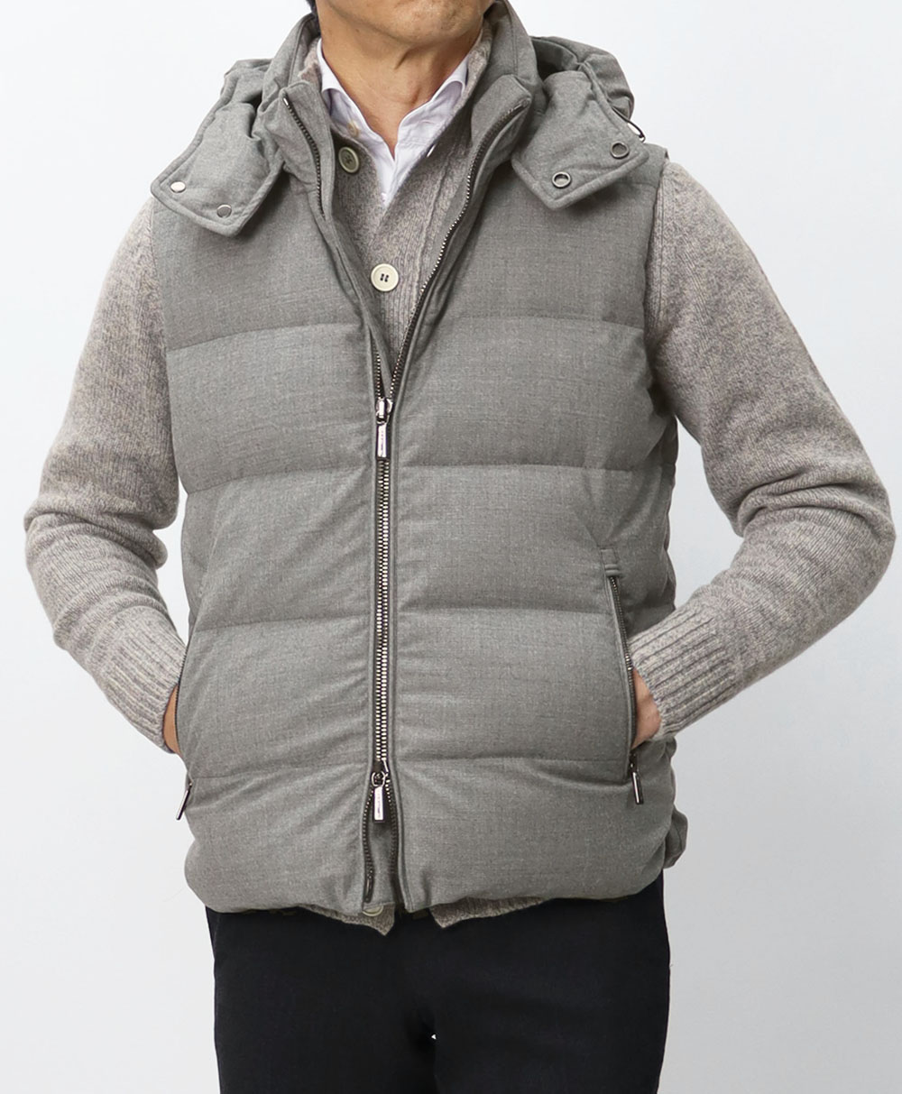 楽天市場】ムーレー / MooRER / ダウン ベスト / ダウン ジレ / 撥水