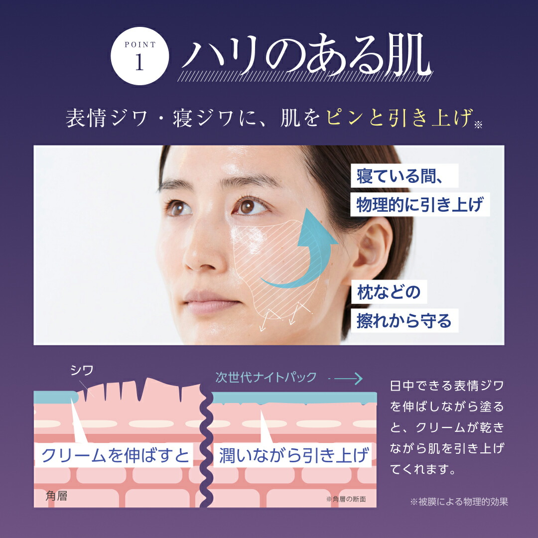 楽天市場】【公式】lujo ナイトスキンパック 塗る 薄膜リフトパック