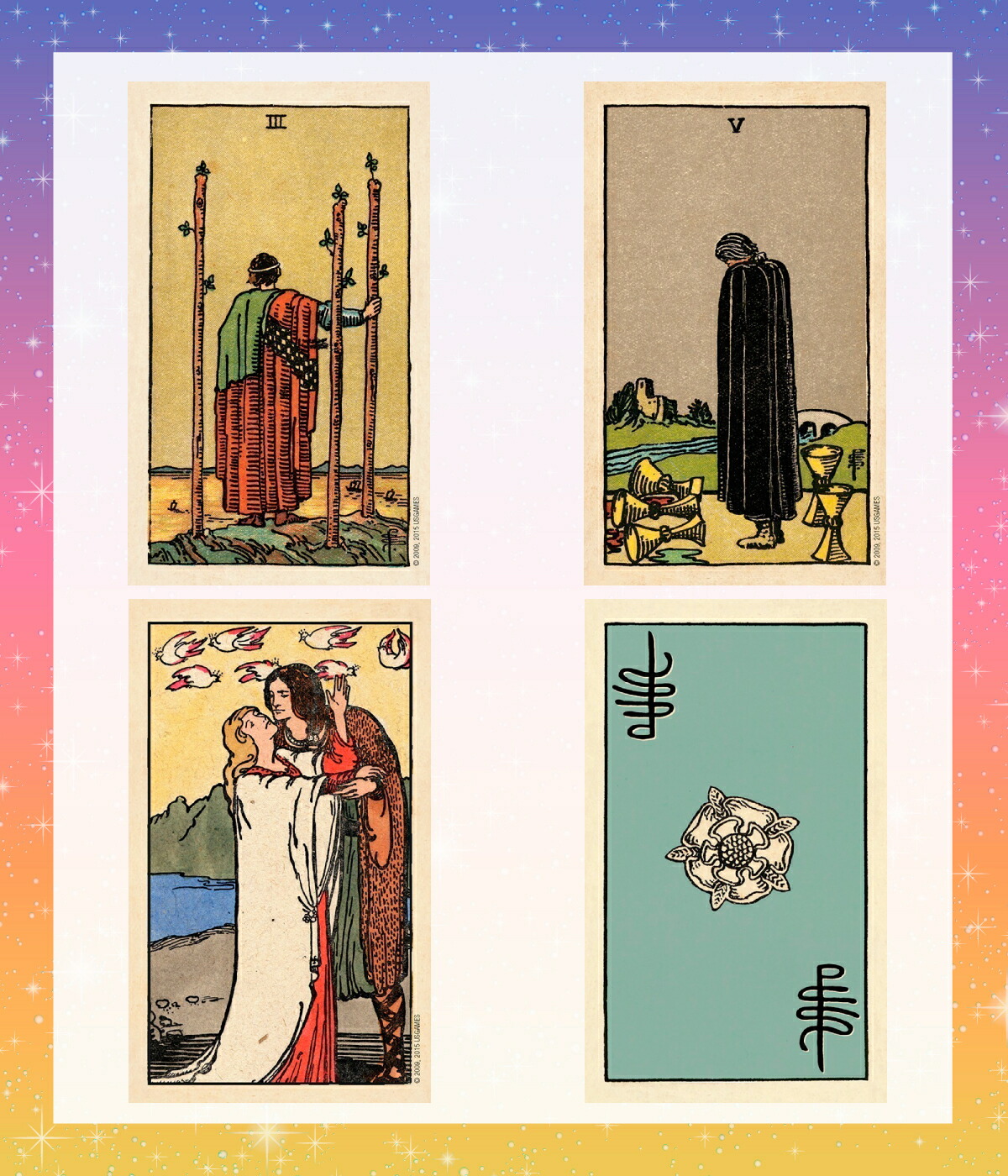 楽天市場】【67ページ日本語解説書付き】タロットカード スミス