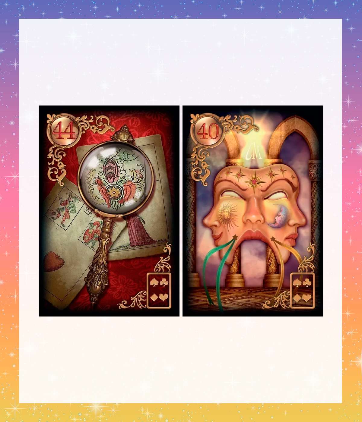 楽天市場】ルノルマンカード【ギルデッド レヴェリー ルノルマン