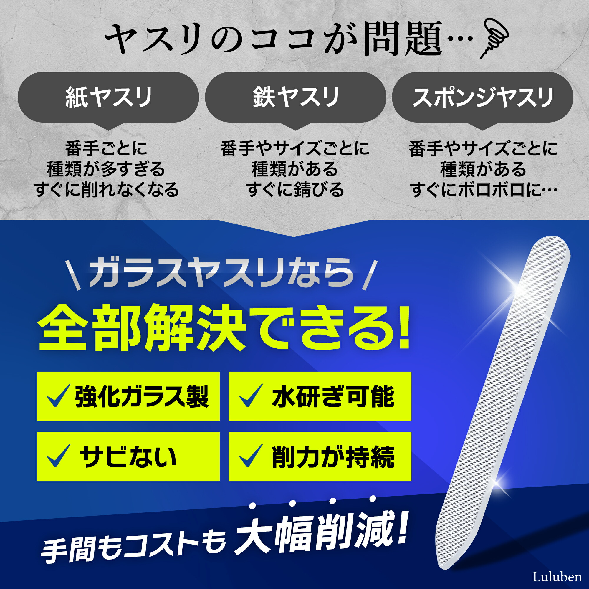 楽天市場】ガラスヤスリ ガンプラ プラモデル 工具 模型 ゲート処理 5