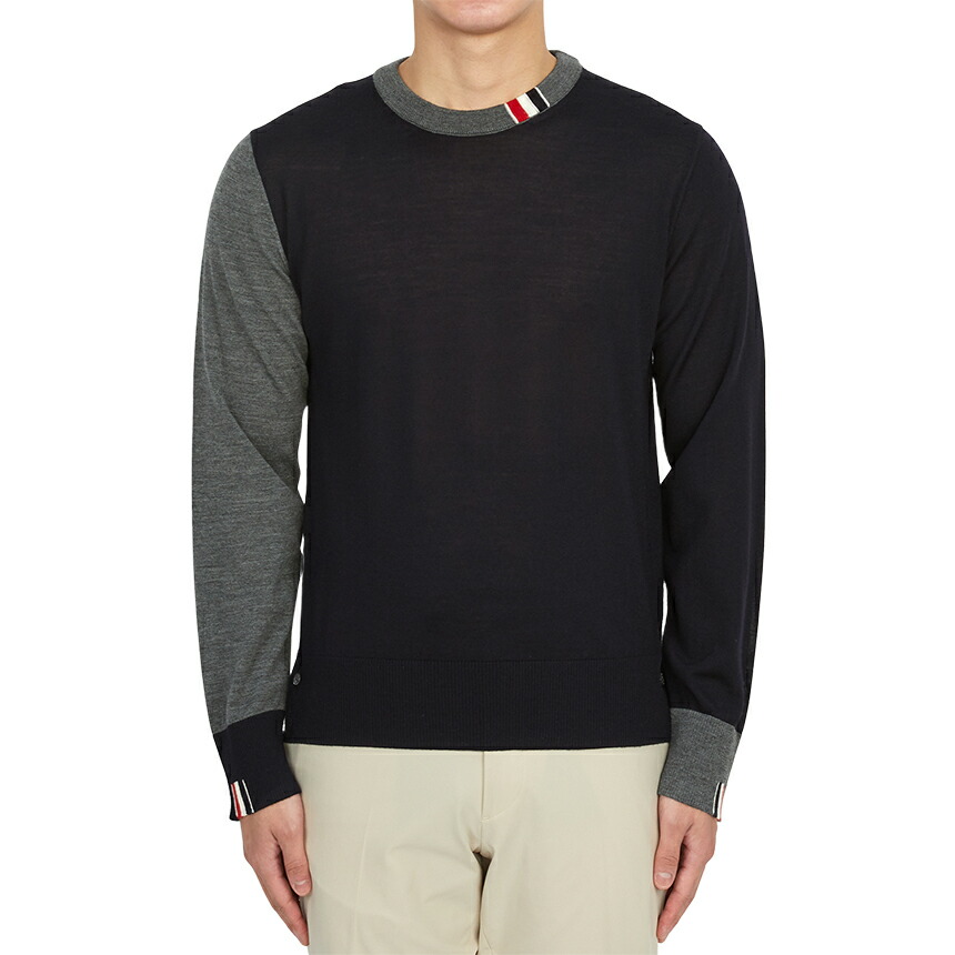 楽天市場】THOM BROWNE トムブラウン メンズ ニット MKA474F Y1014 415