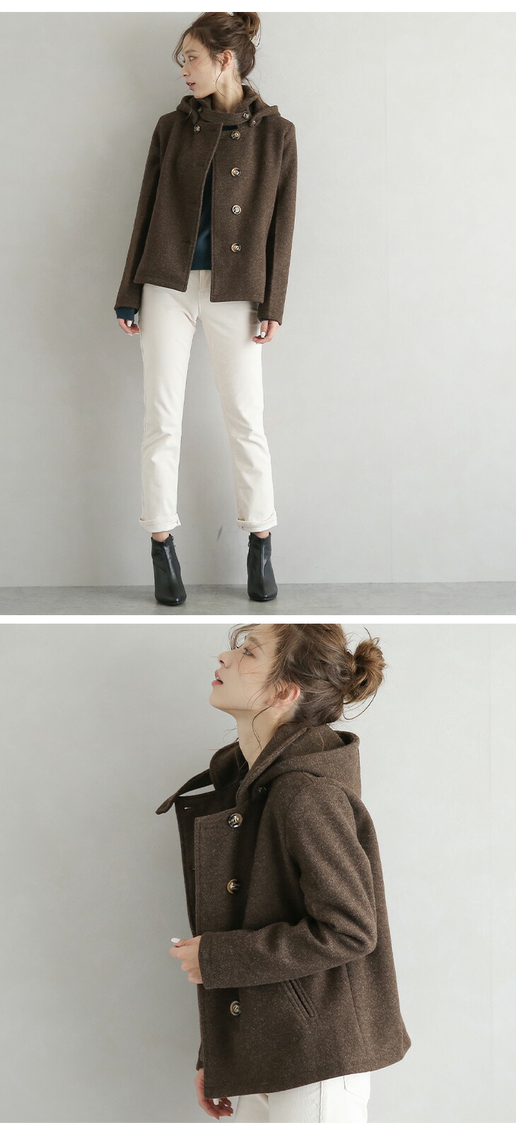 楽天市場】【60％OFFクーポン対象】【奇跡の再販】2way ショートコート