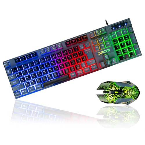 楽天市場】ゲーミングキーボードマウスセット スイッチ ps4/ps5対応