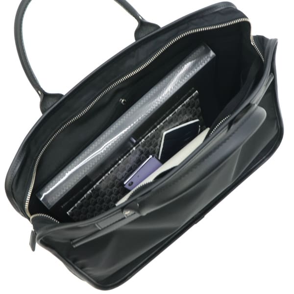 楽天市場】フェリージ バッグ ブリーフケース ナイロン×レザー