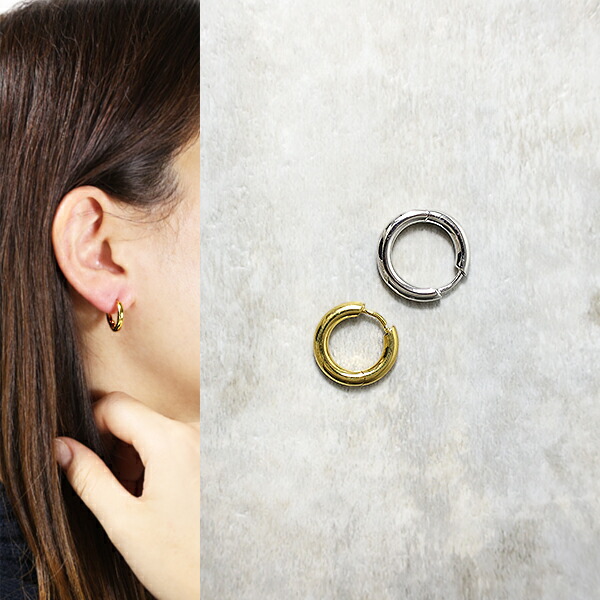 楽天市場】MARIA BLACK マリアブラック Slate Huggie Earring ハギー
