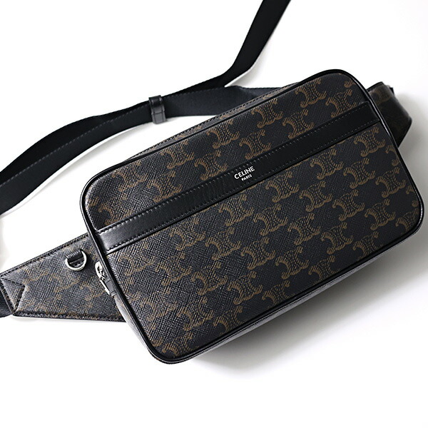 楽天市場】CELINE セリーヌ Triomphe Belt Bag ベルトバッグ