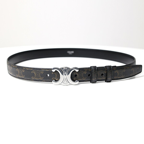 楽天市場】CELINE セリーヌ Triomphe Medium Belt ミディアム