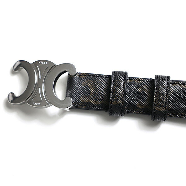 楽天市場】CELINE セリーヌ Triomphe Medium Belt ミディアム