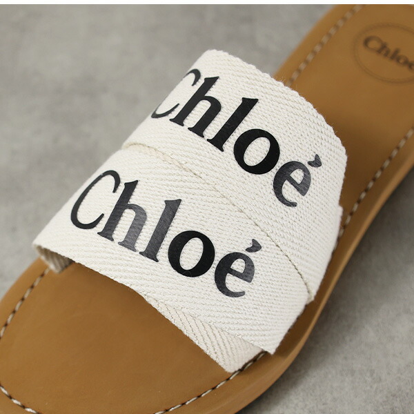 楽天市場】Chloe クロエ Woody Flat Sandal サンダル ミュール 靴