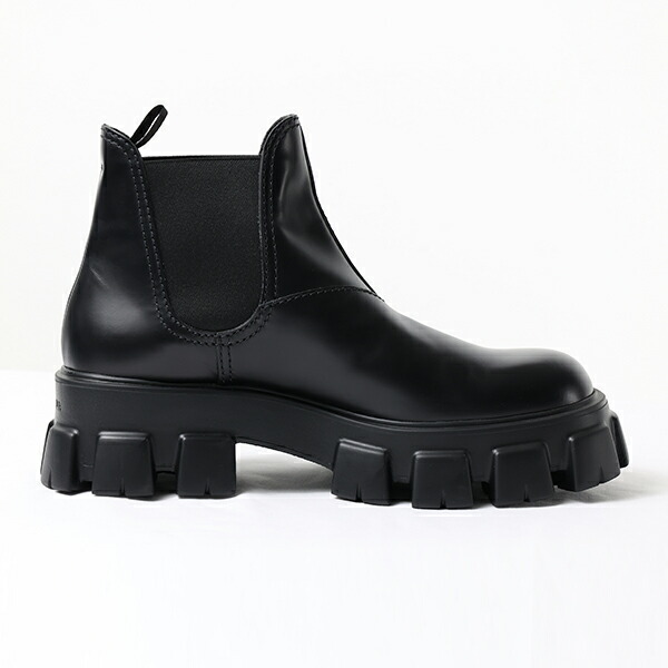 楽天市場】PRADA プラダ CHELSEA BOOTS ショートブーツ アンクルブーツ
