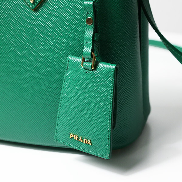 楽天市場】PRADA プラダ Small Saffiano Leather Prada Panier Bag