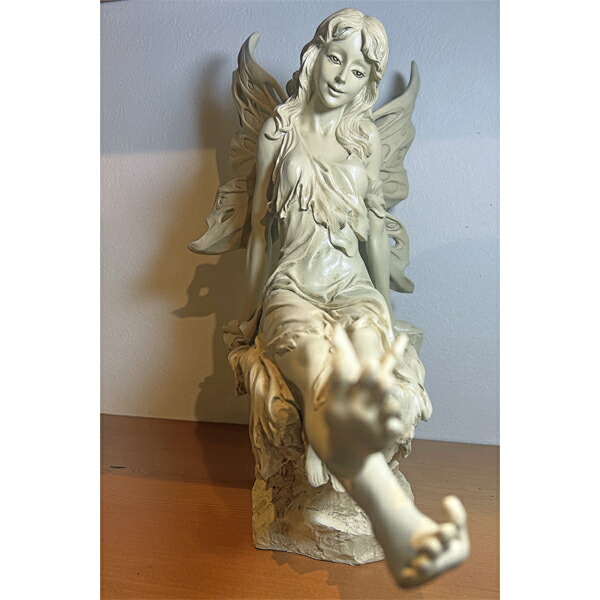 楽天市場】【送料無料】癒しの妖精 像 妖精 フェアリー 天使